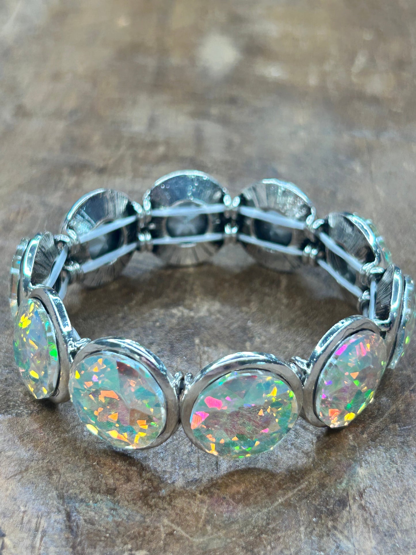 Rhinestone Crystal Stretch Bracelet