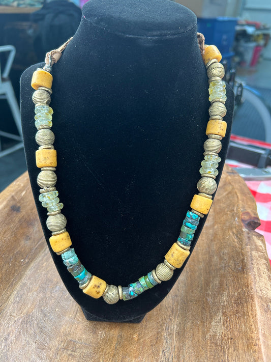 Rare Bird- Beaded Necklace