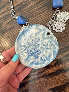 Rare Bird- Sunflower Necklace