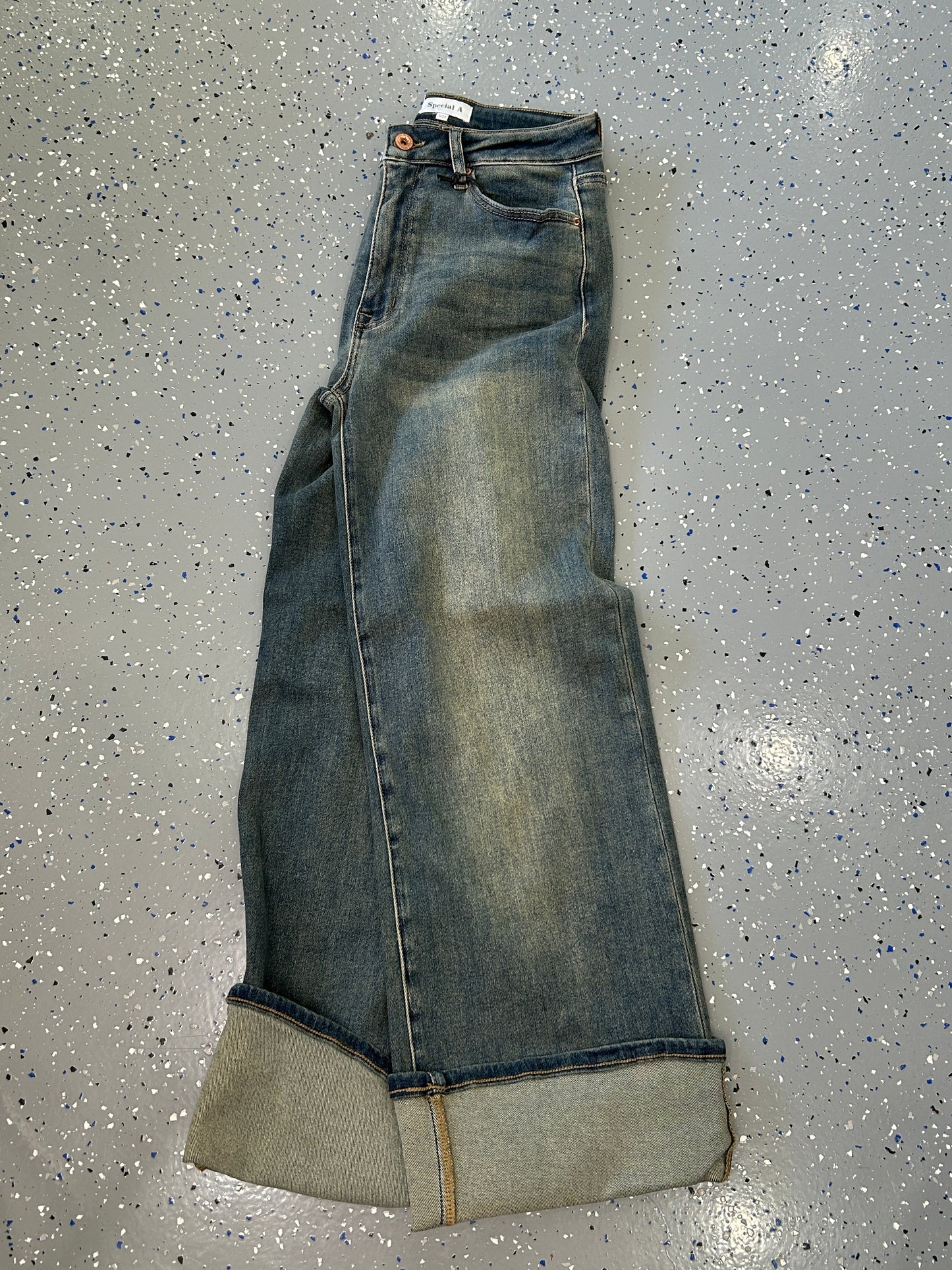 Special A- High Rise Semi Straight Jeans