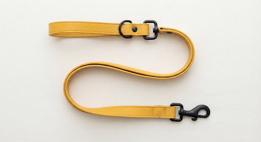 Mustard Classic Leather Leash