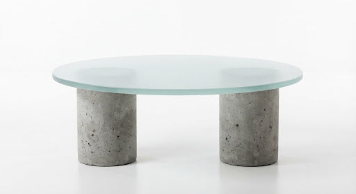 Cylinder Glass Table