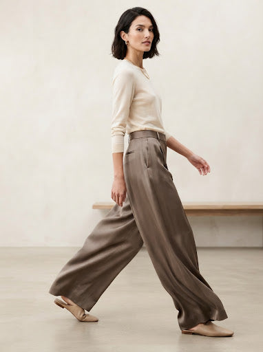 Oversized Silk Shirt