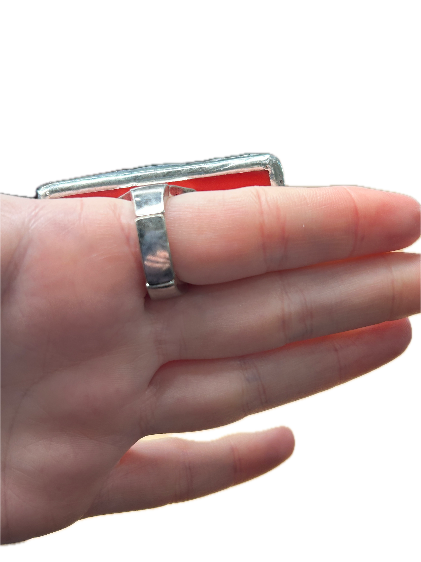 Red Domino Stretch Ring (6)