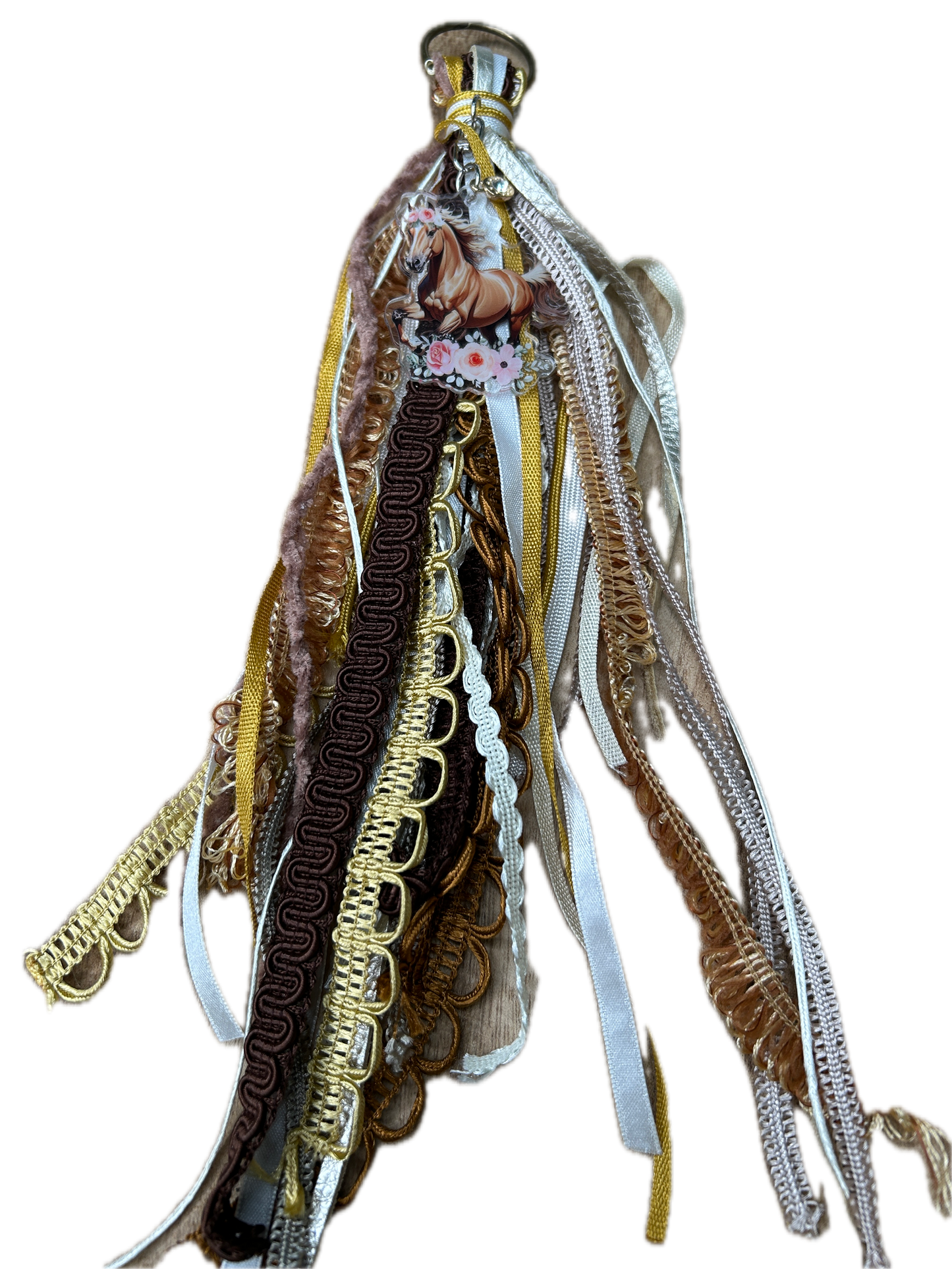 Sandra Ling Designs- Horse Fringe Purse Charm