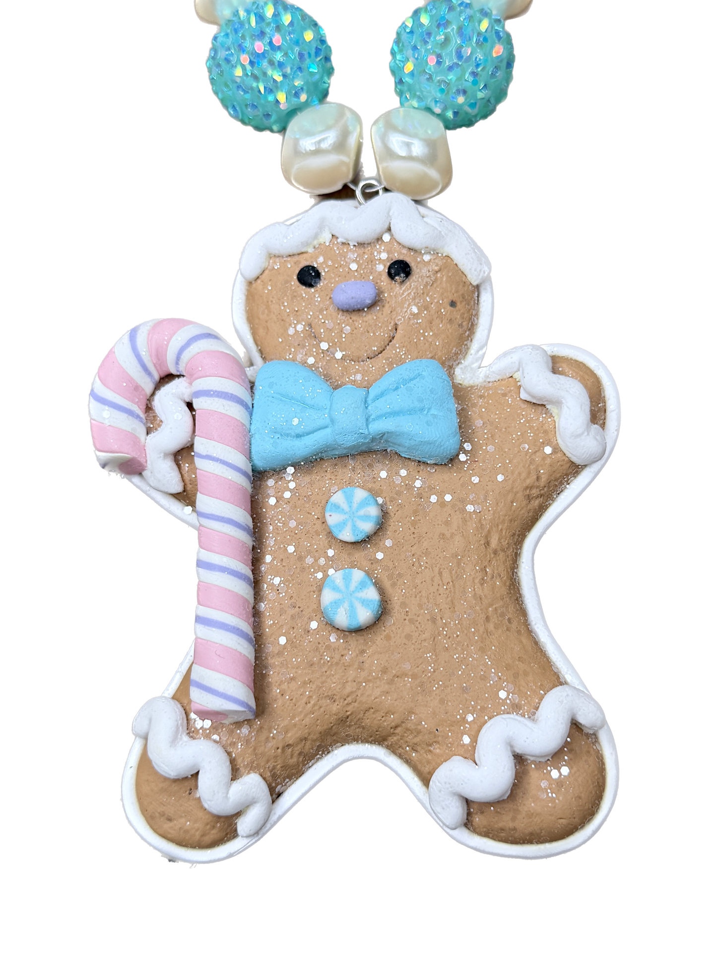 Little Gingerbread Boy Necklace - ERR ORIGINAL
