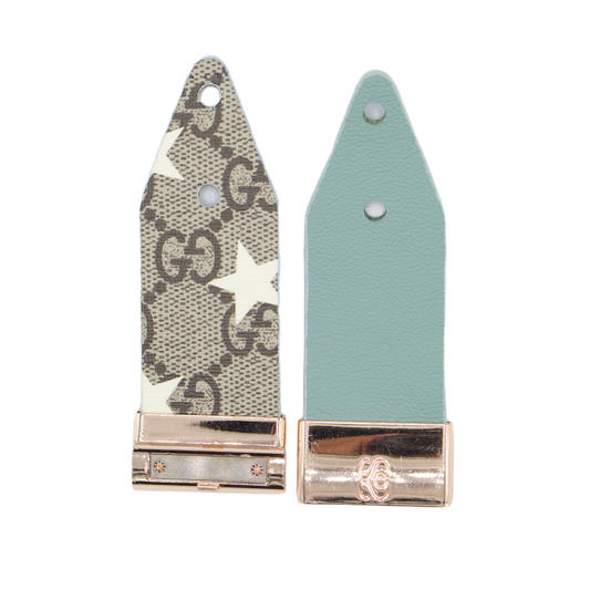 Upcycled GG Star & Mint Jekyll Watchlet (Sizes 5.5" - 6.5")