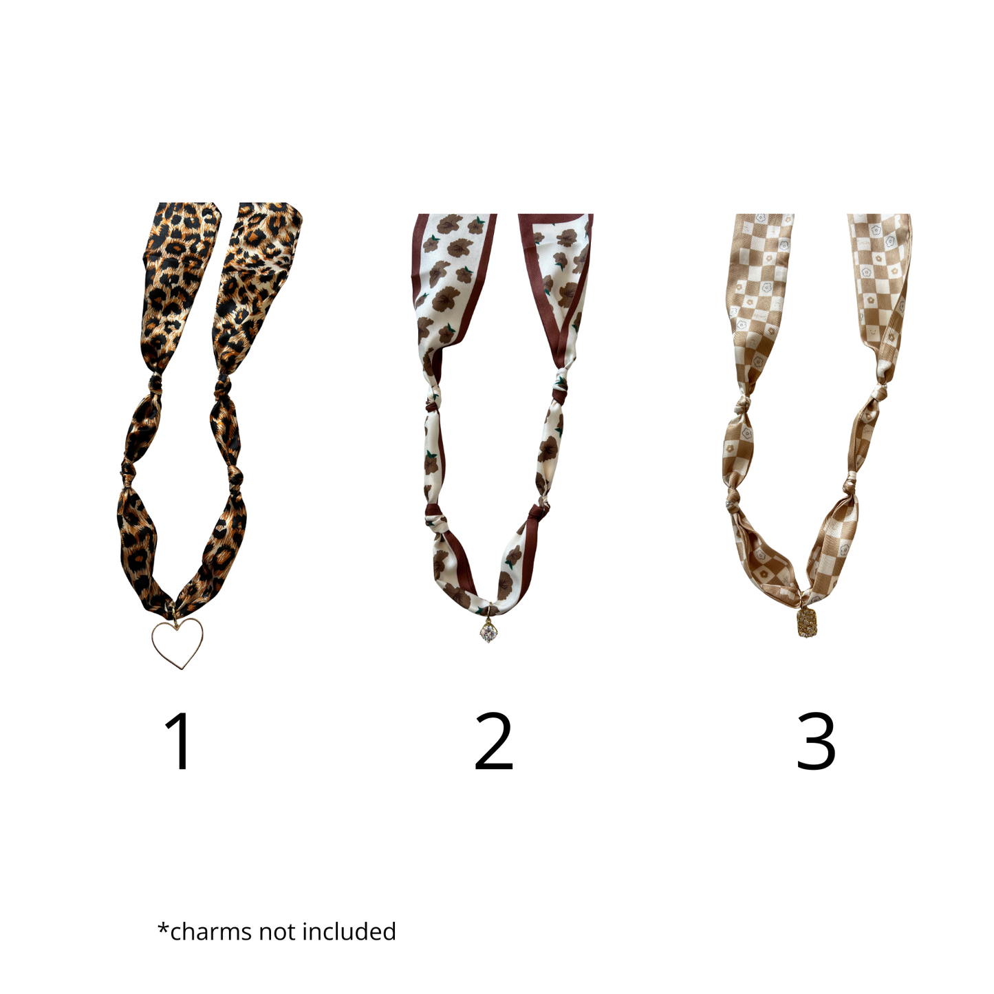 Fall Scarf Attachment Necklaces