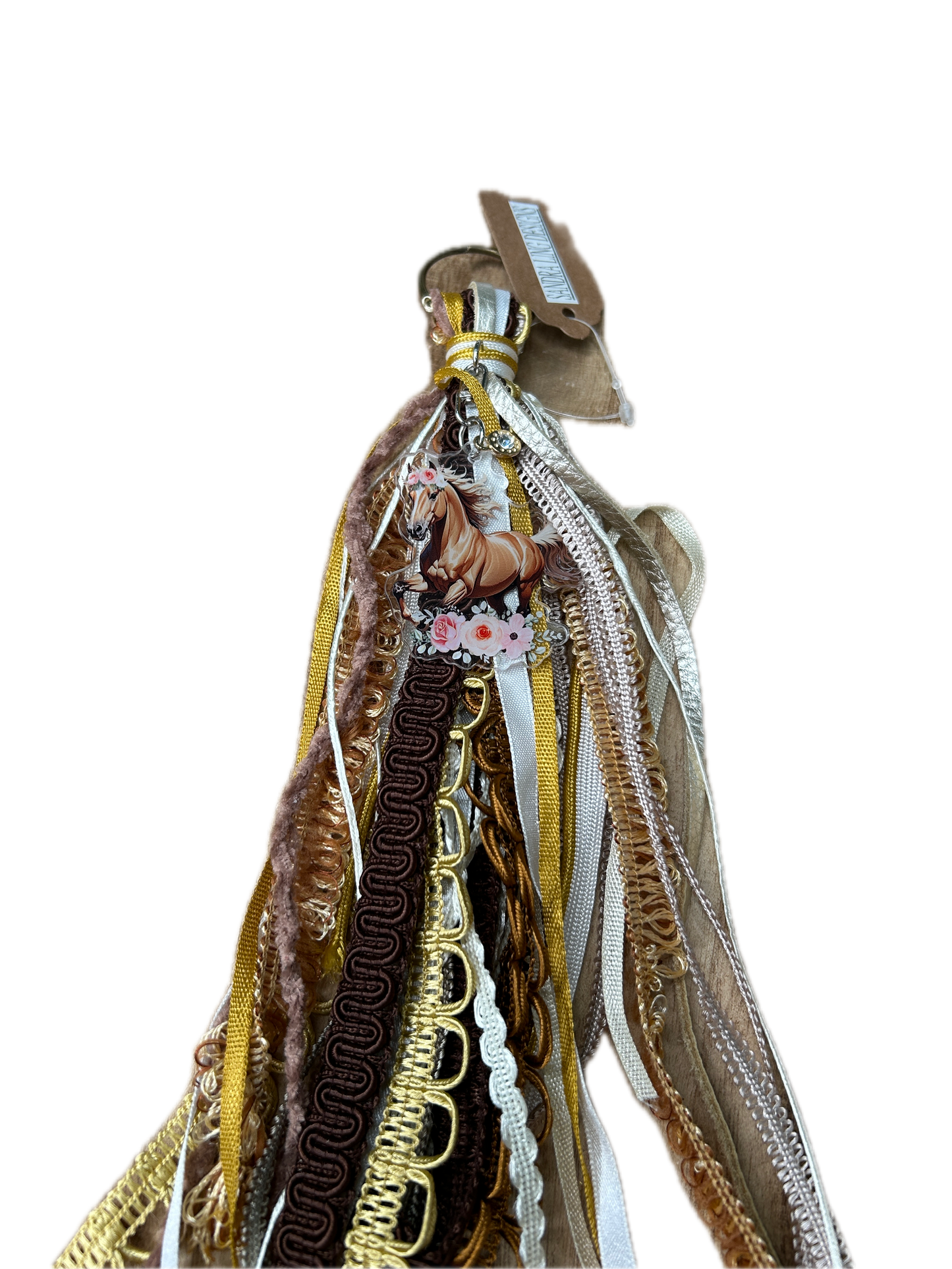 Sandra Ling Designs- Horse Fringe Purse Charm