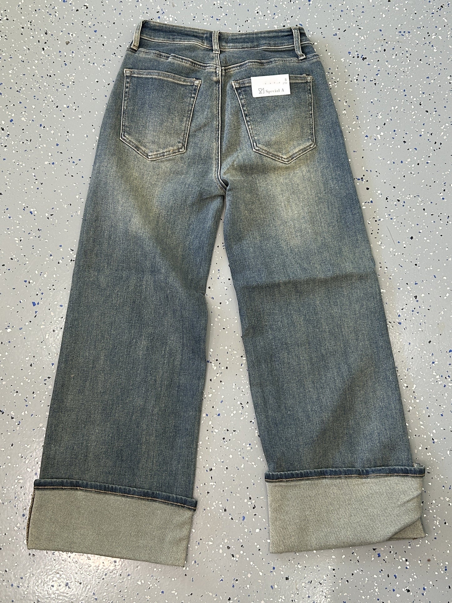 Special A- High Rise Semi Straight Jeans
