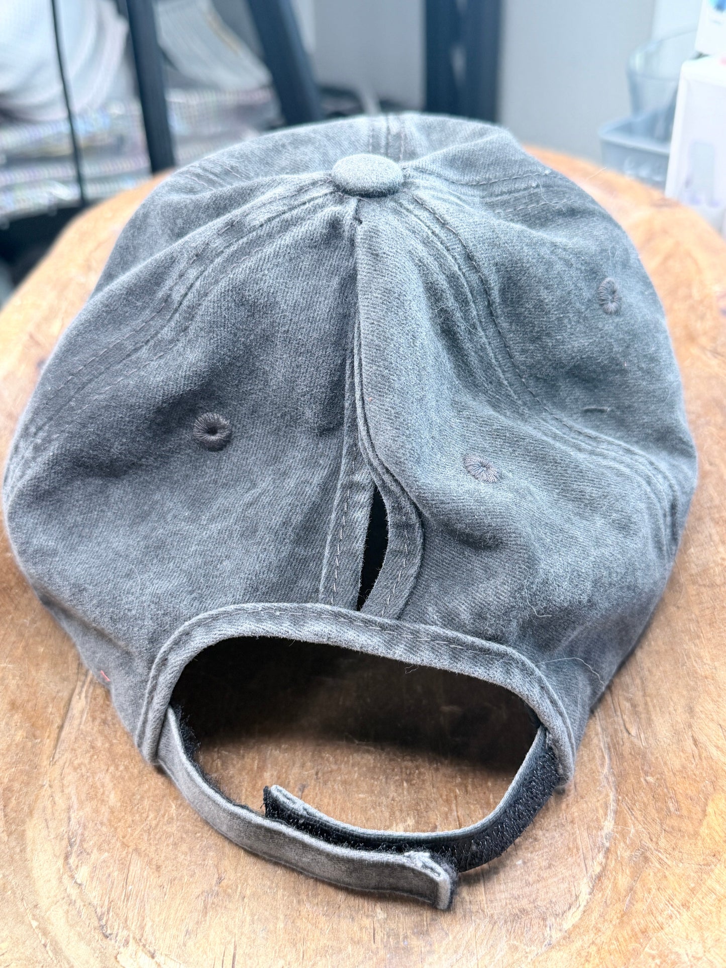 Embroidered Duck Patch Ball Cap/Hat (Black) - ERR ORIGINAL