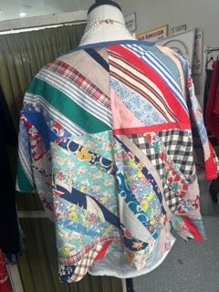 Eclectic Handmade Quilted Arm Cover (Multicolor B)