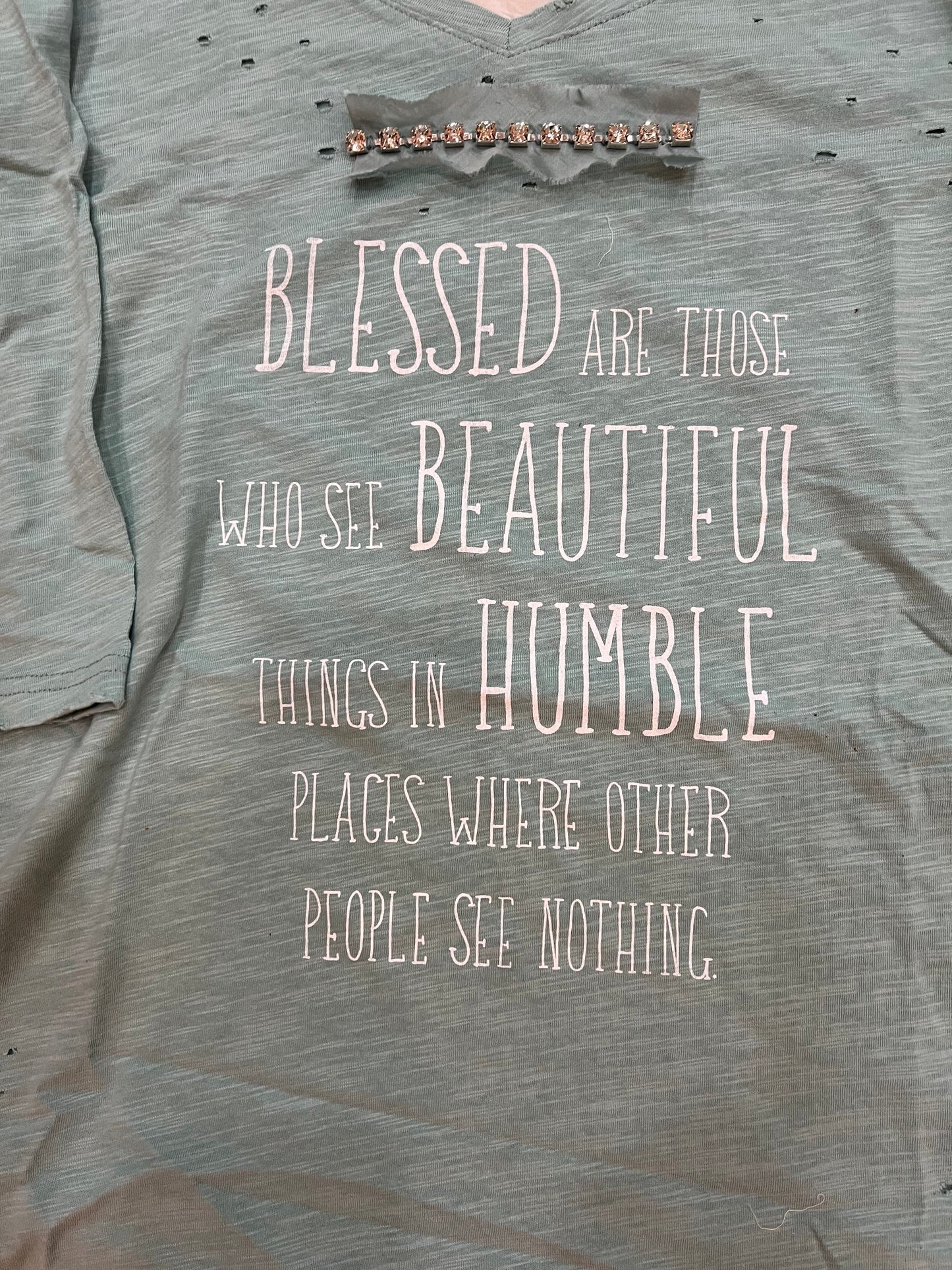 A Rare Bird - Blessed 3/4 Length Sleeve Shirt pre order