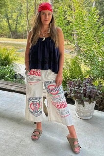 Jaded Gypsy- Heirloom Pants (Red)
