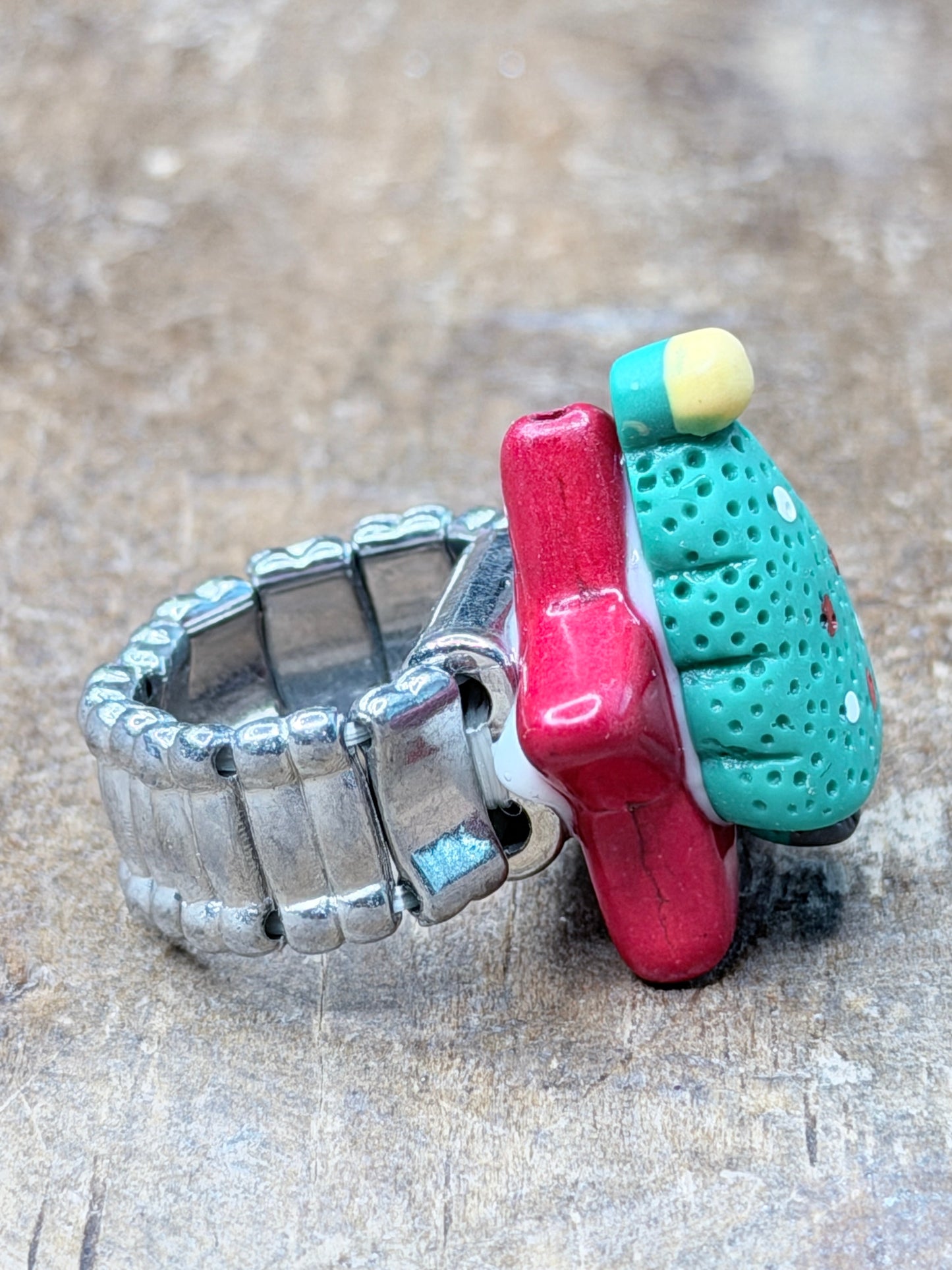 Christmas Tree Star Stretch Ring - ERR ORIGINAL