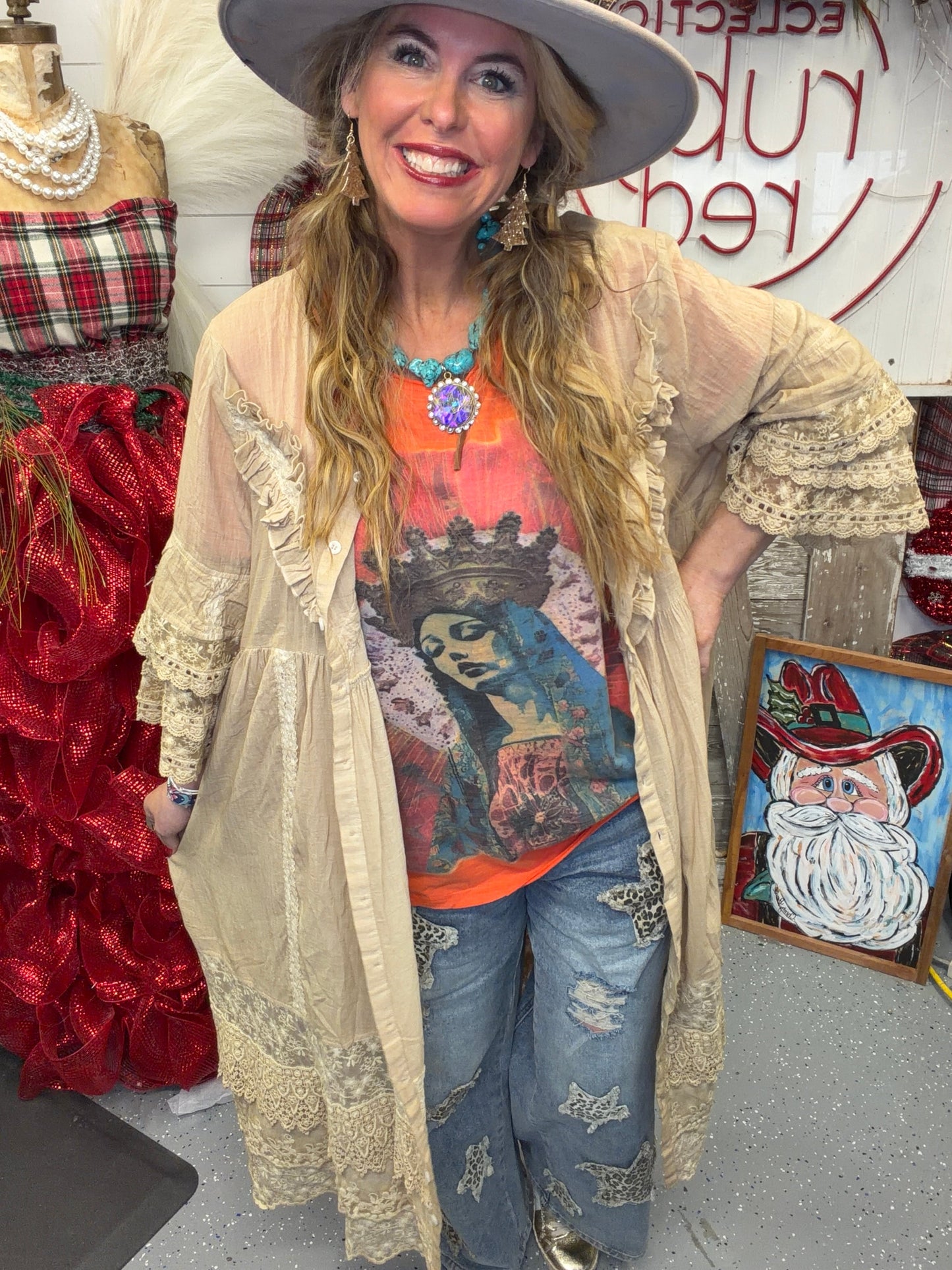 Jaded Gypsy- Candlelight Duster *Final Sale*