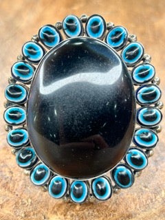 German Silver Happy Halloween Cuff
