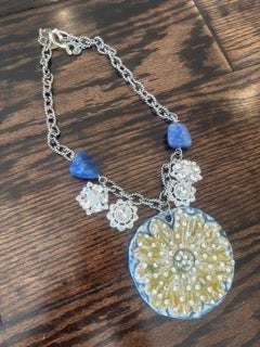 Rare Bird- Sunflower Necklace