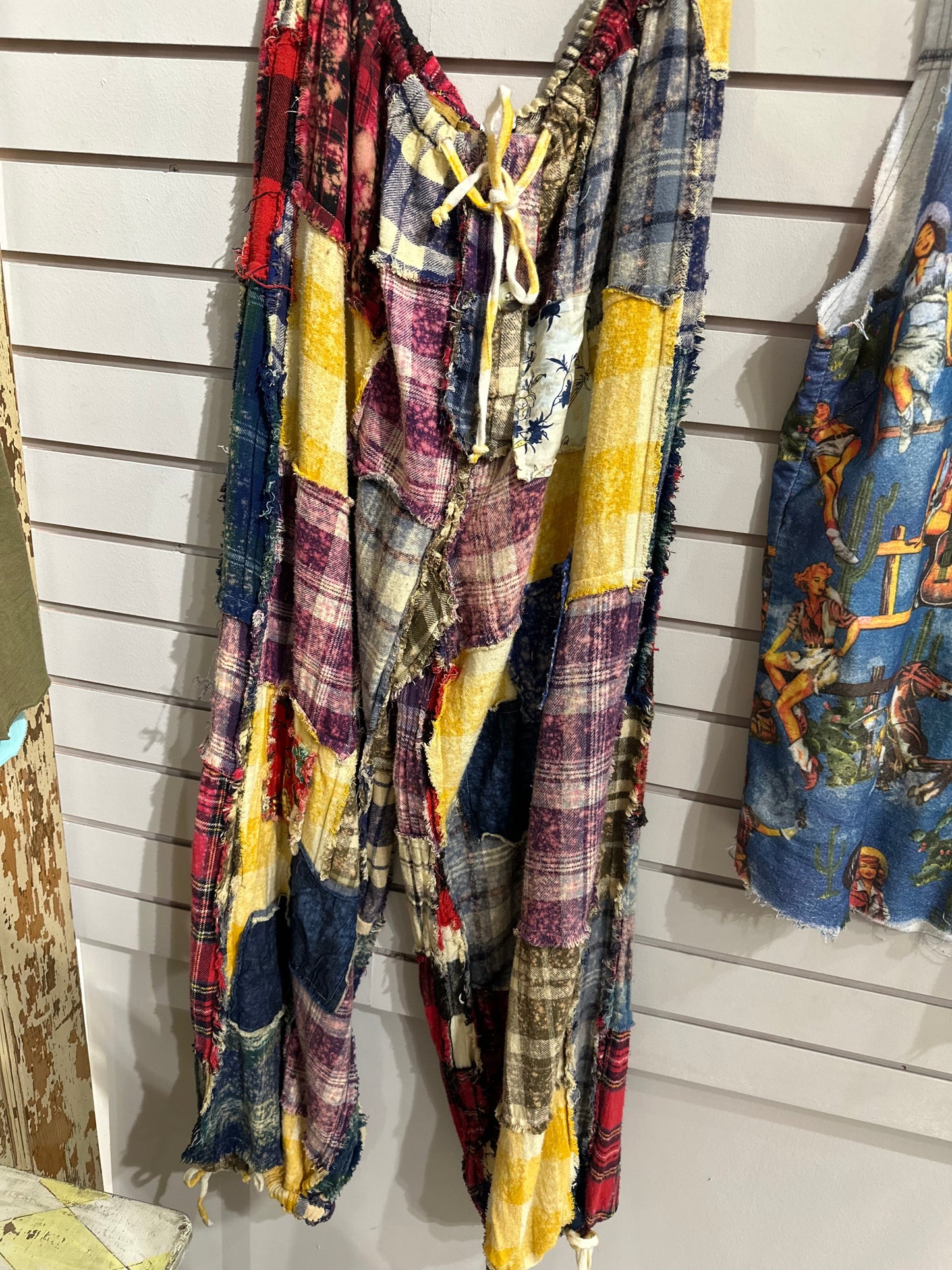 A Rare Bird- Patchwork Genie Pants final sale