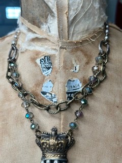 Art By Amy- Queen Labradorite Necklace (Large)