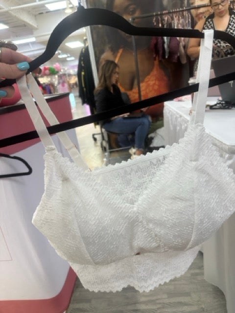JadyK- Skye Lace Bralette (WHITE)