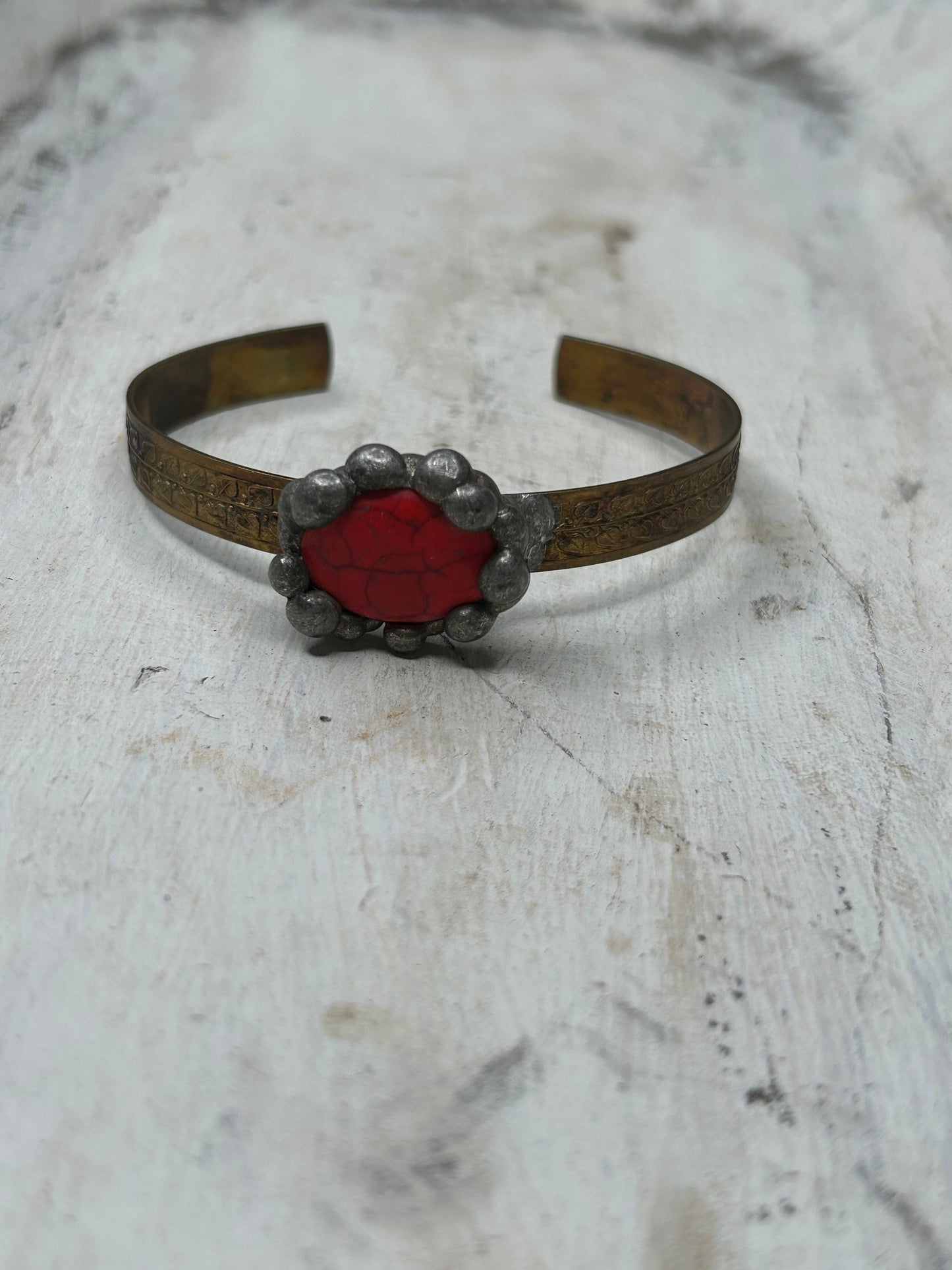Art By Amy- Soldered Coral Cuff