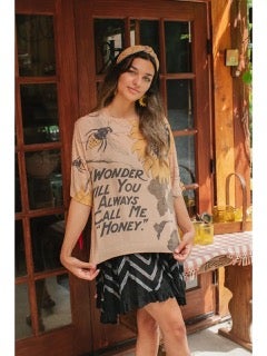 FINAL SALE Market of Stars- Milk and Honey Bamboo Shirt