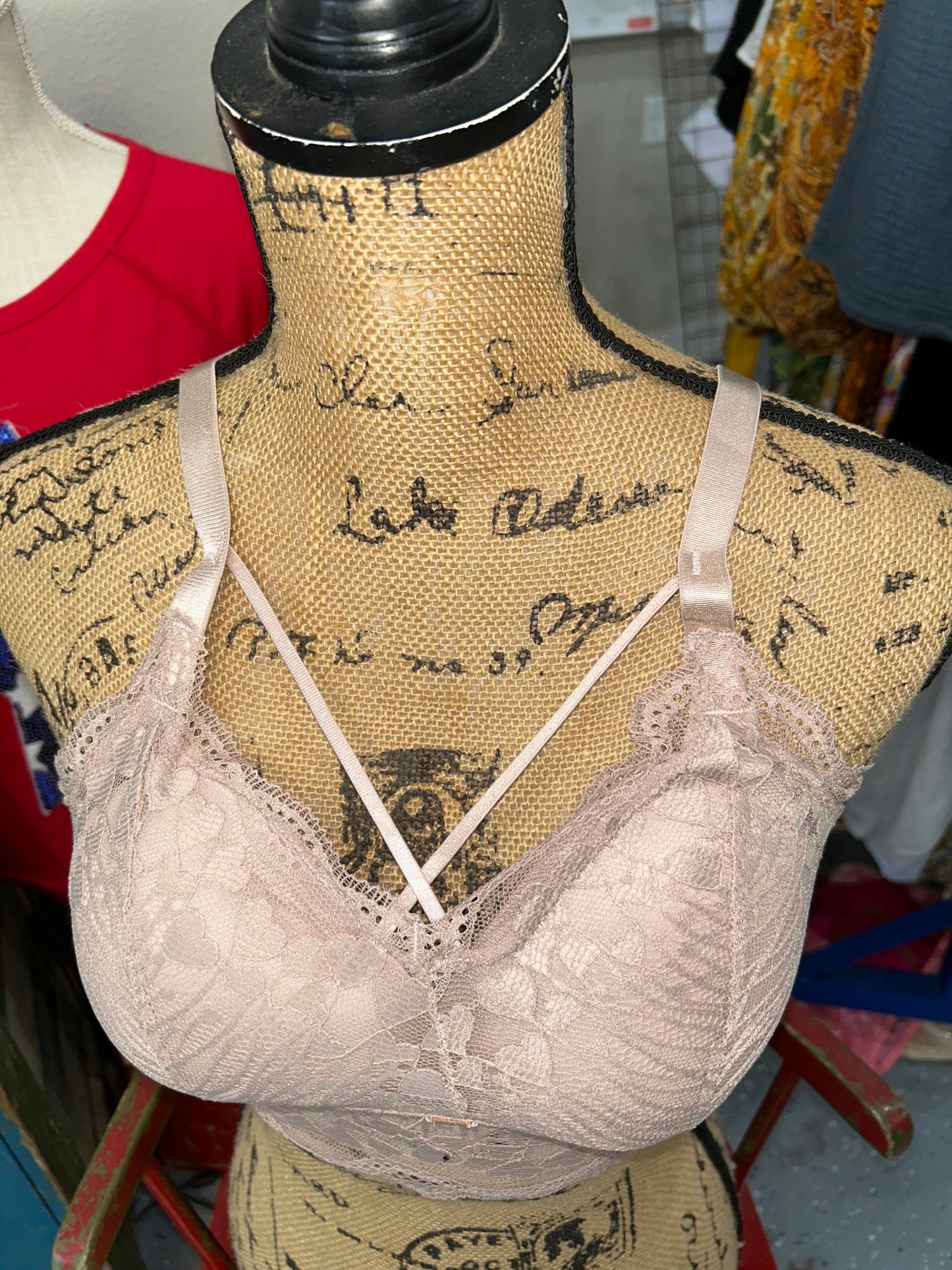 JadyK- Luna Lace Bralette  (Crepe)