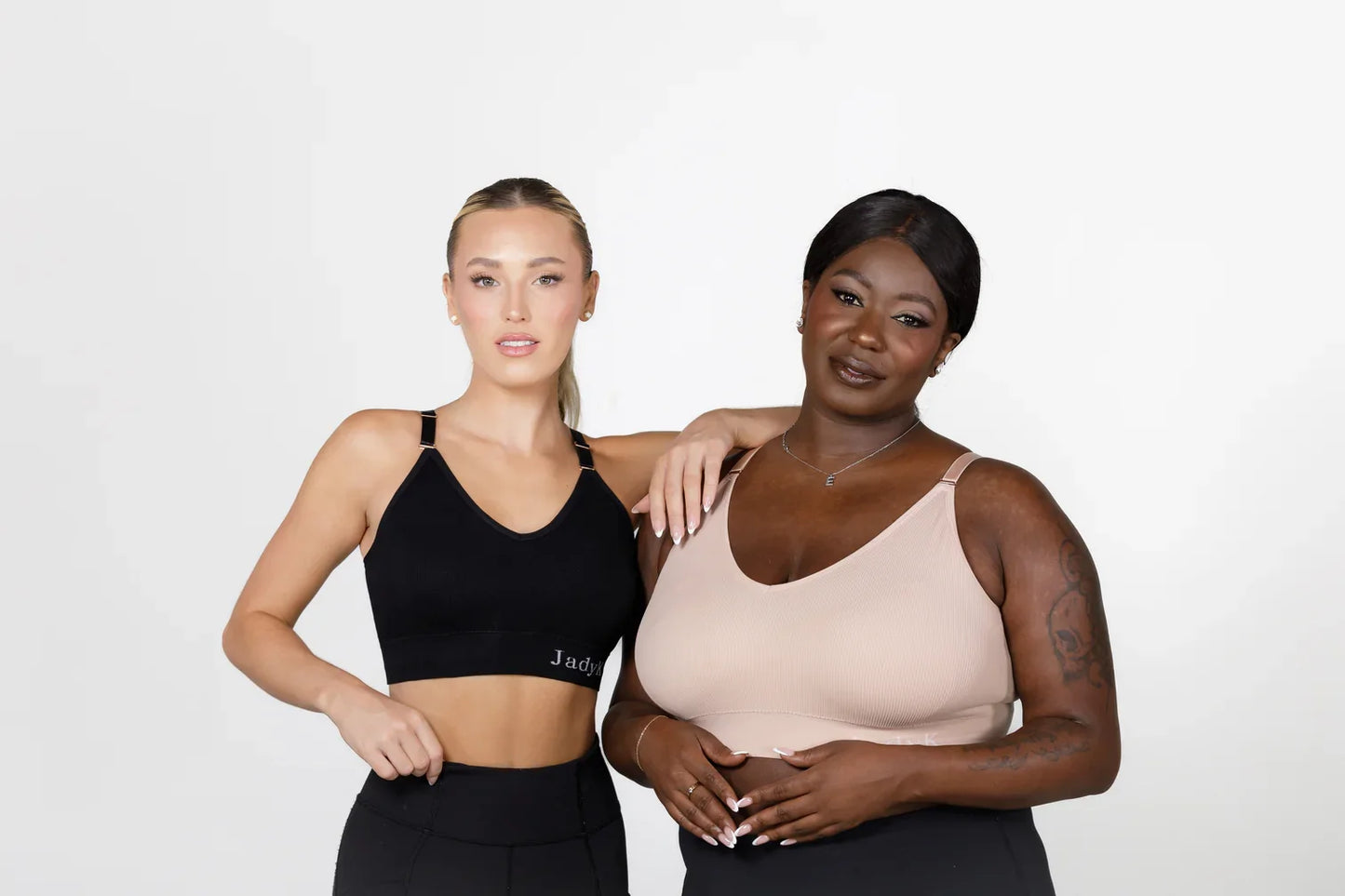 JadyK- Jules Ribbed Crochet Bralette (Black)