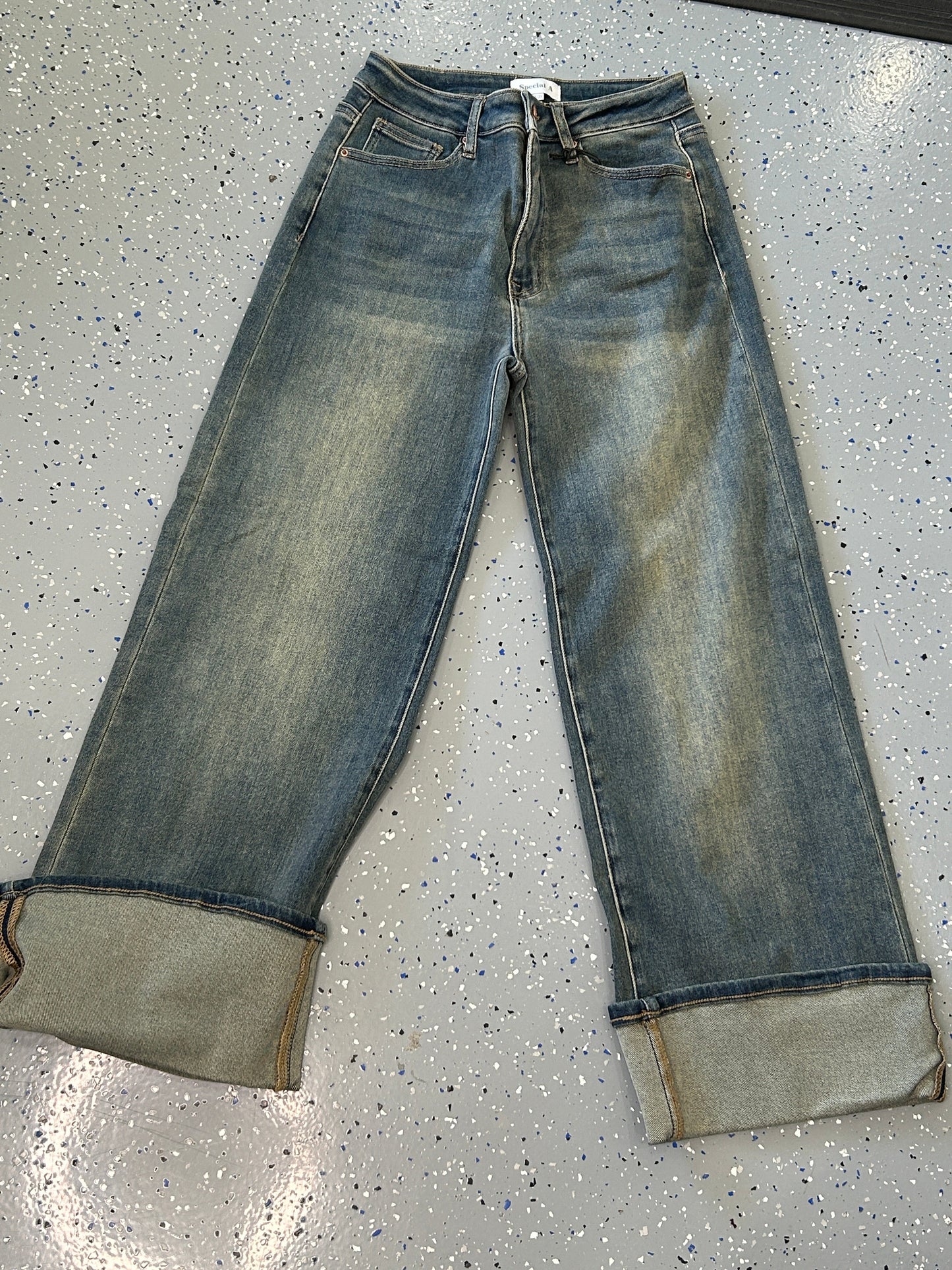 Special A- High Rise Semi Straight Jeans