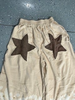 Oli & Hali- Washed Star Knit Pants (Taupe)