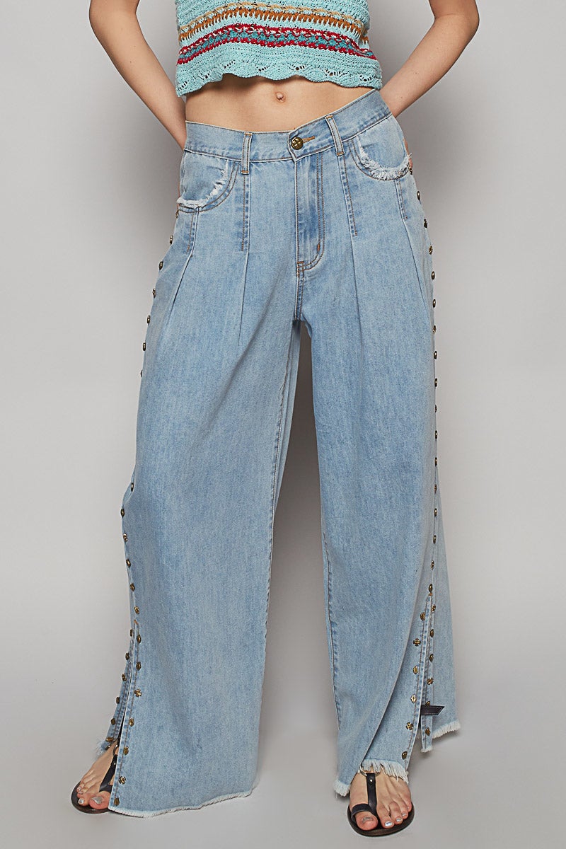 POL Studded Detail Pants