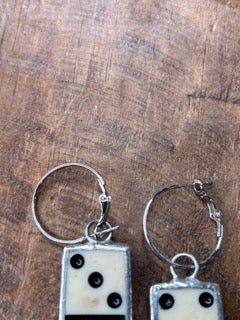 Soldered Domino Earrings (Large)