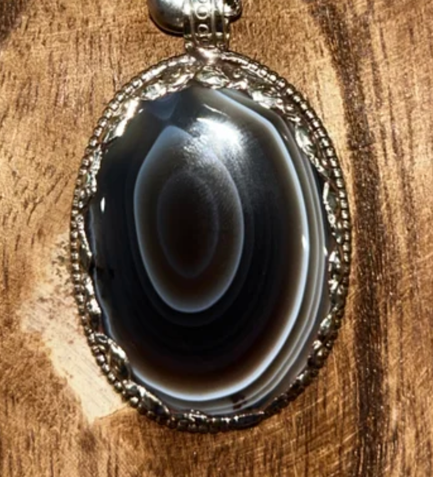 Black Agate Necklace