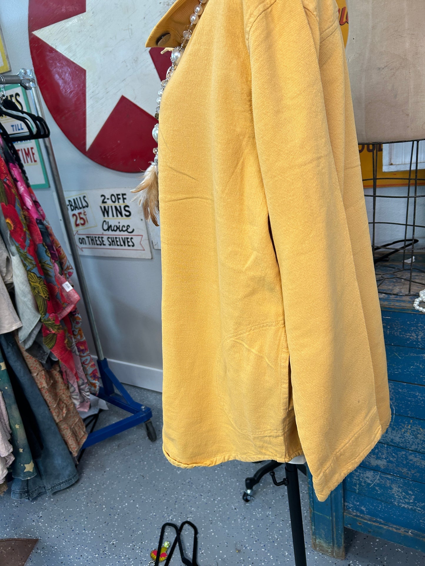 Four Button Top (Dijon)