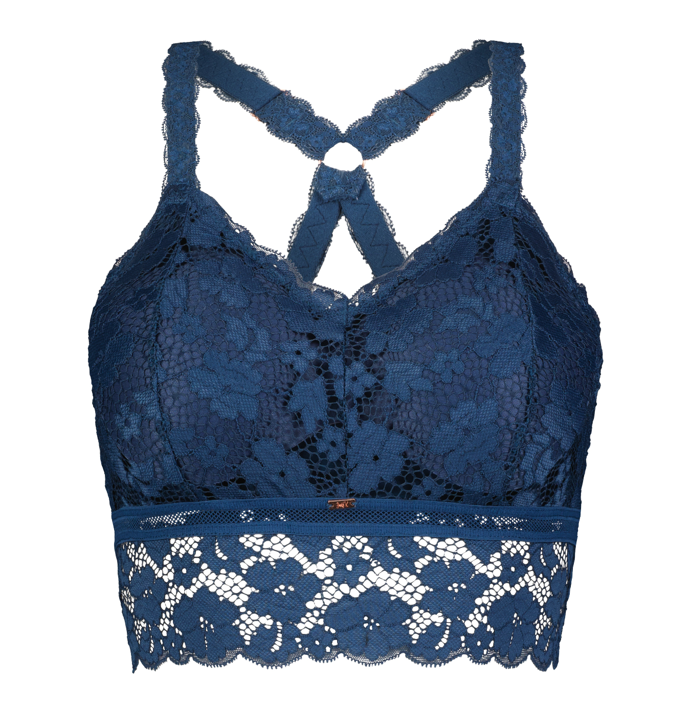 JadyK- Juliette Deluxe Lace Bralette (NAVY BLUE)