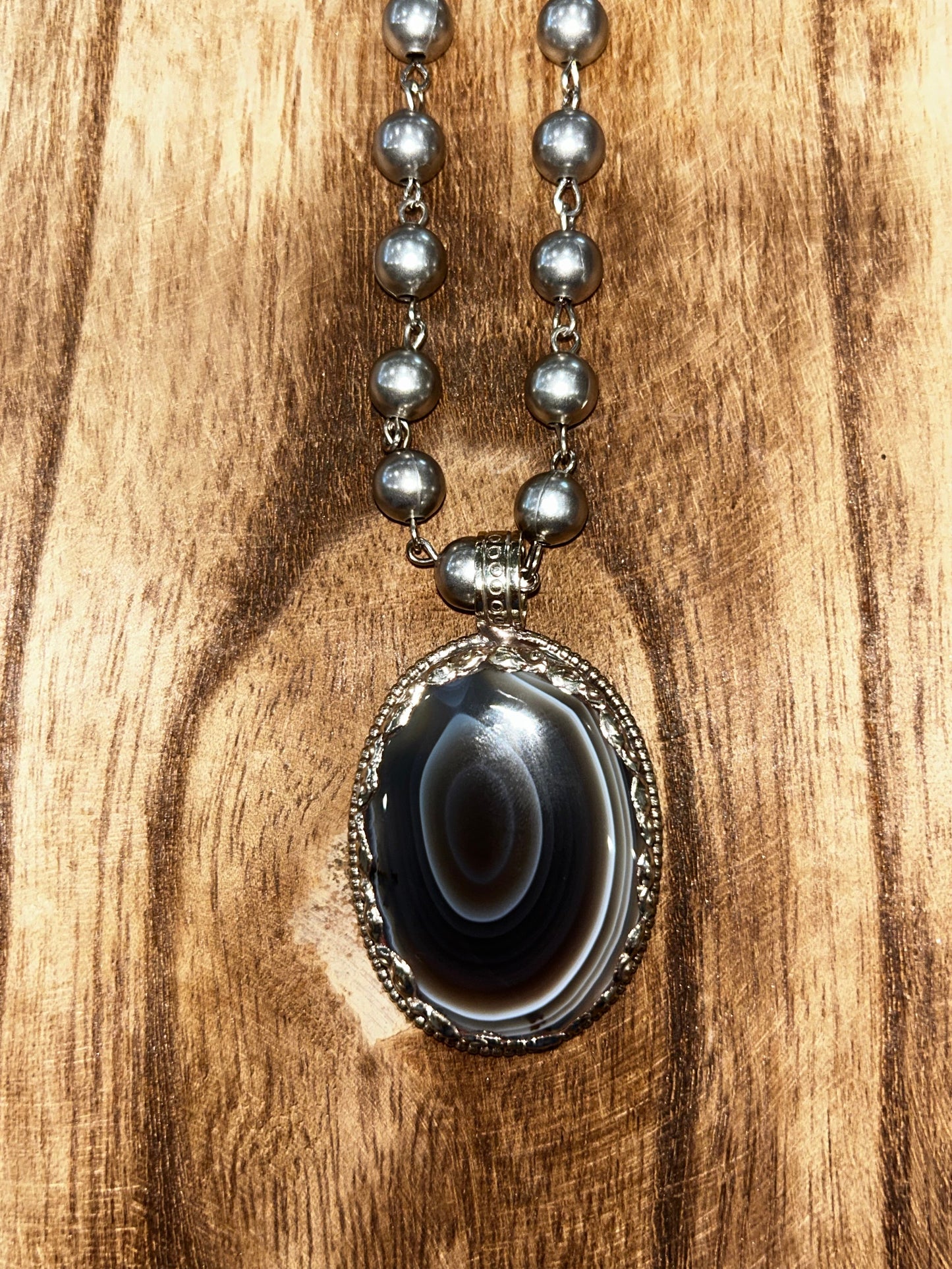 Black Agate Necklace