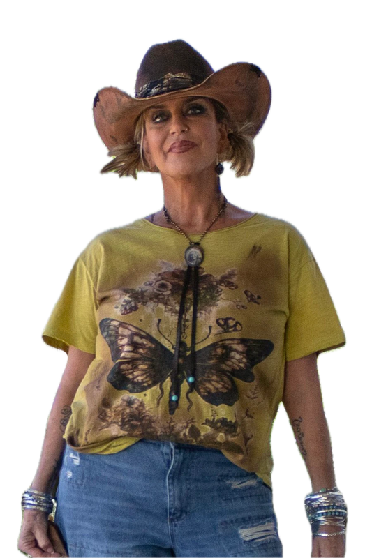 Jaded Gypsy- Moon Dance Tee (Evening Stop)