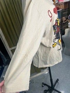 FINAL SALE Paper Lace- Queen of Hearts Tee (Natural)