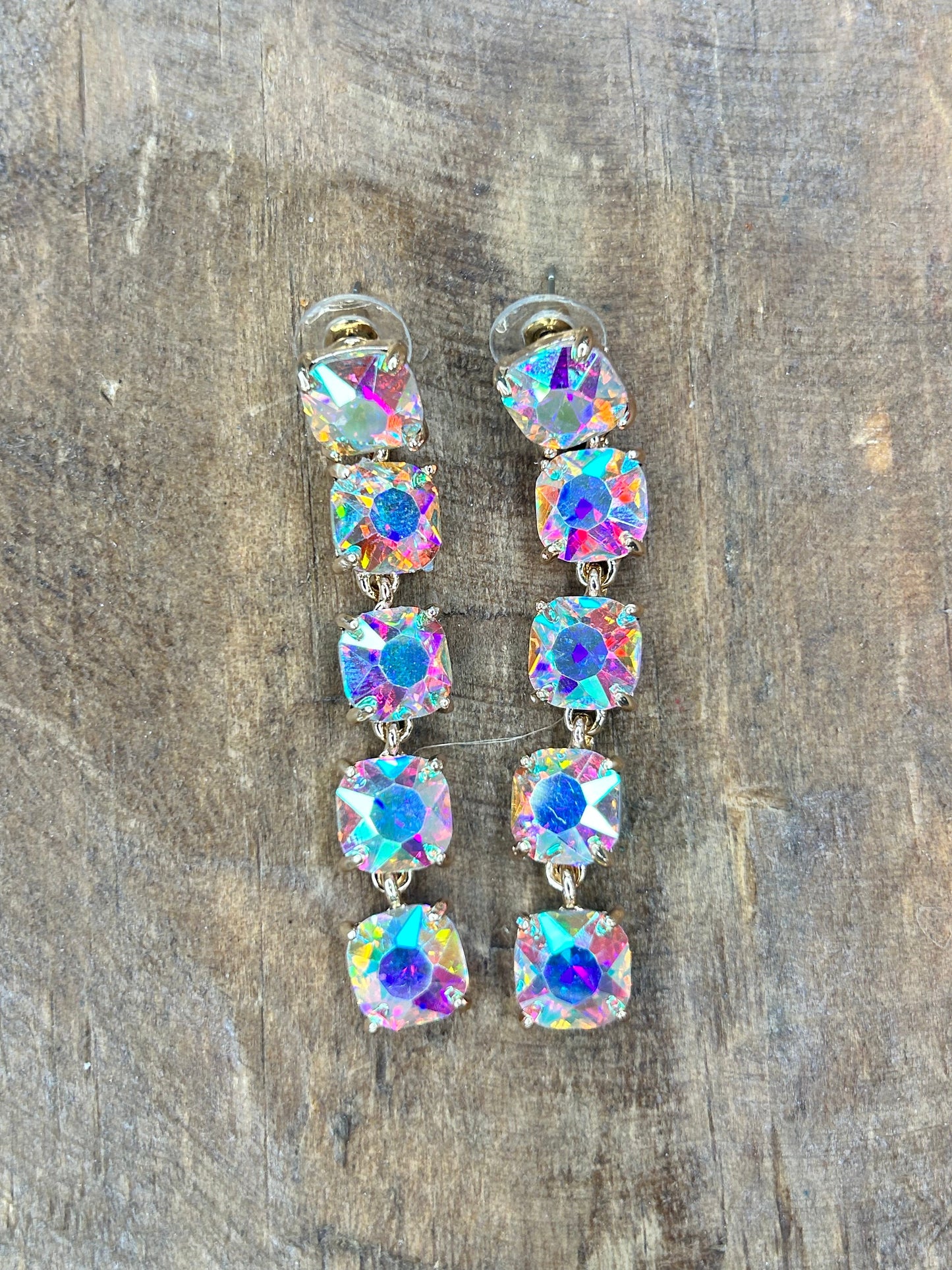 Rhinestone Dangle Earrings