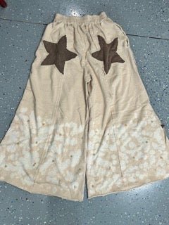 Oli & Hali- Washed Star Knit Pants (Taupe)