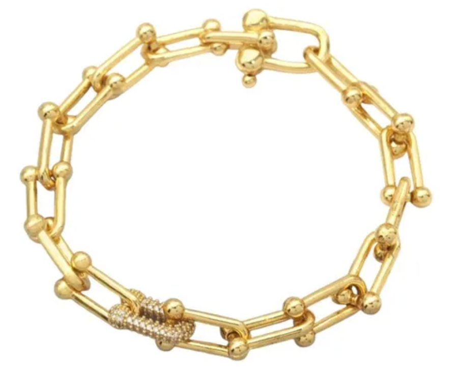 Blingy U-Chain Bracelet *PRE-ORDER*