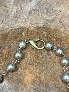 Tibetan Silver Bone Carved Star Necklace