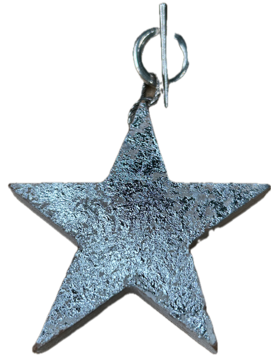Sandra Ling- Silver Star Necklace
