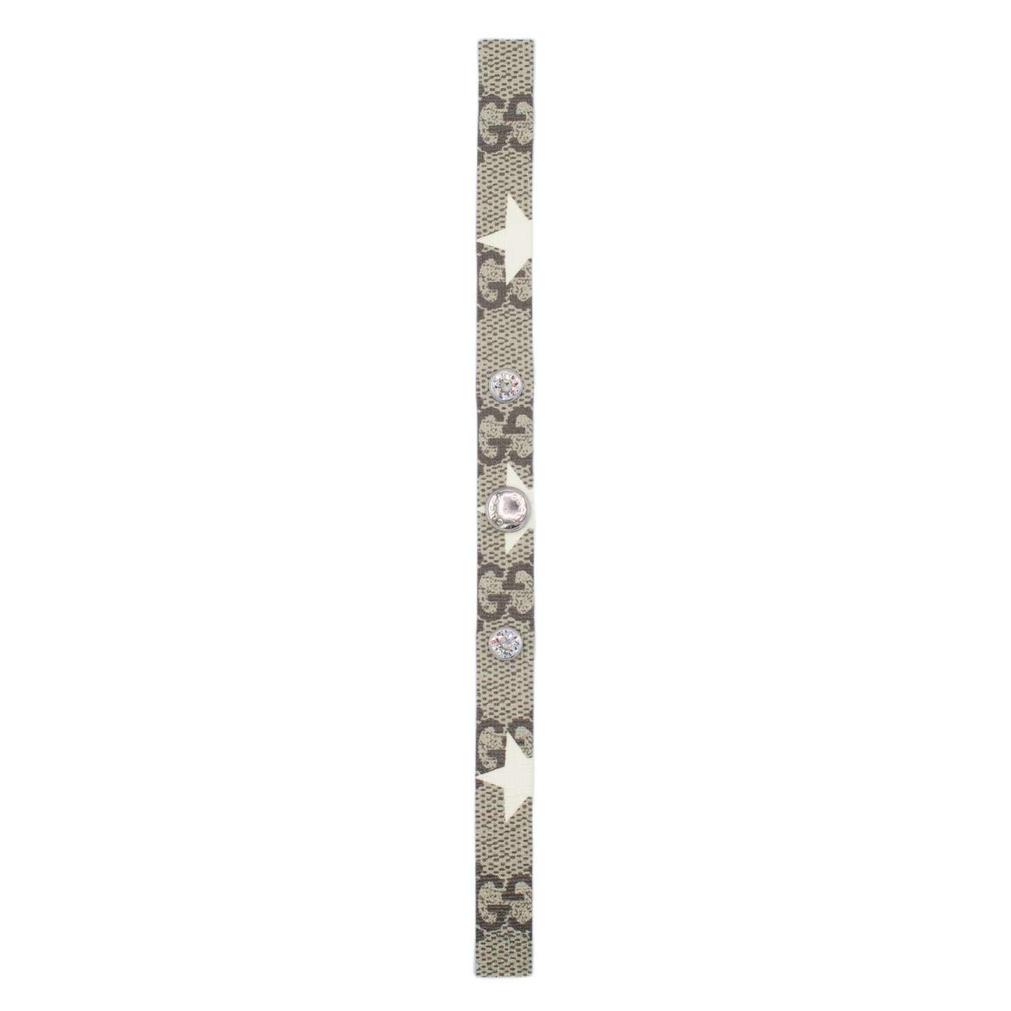 Upcycled Star GG Bling Seamless Gracie Bracelet (All Sizes)