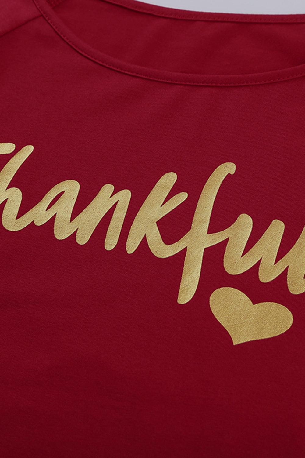 THANKFUL Raglan Sleeve Top