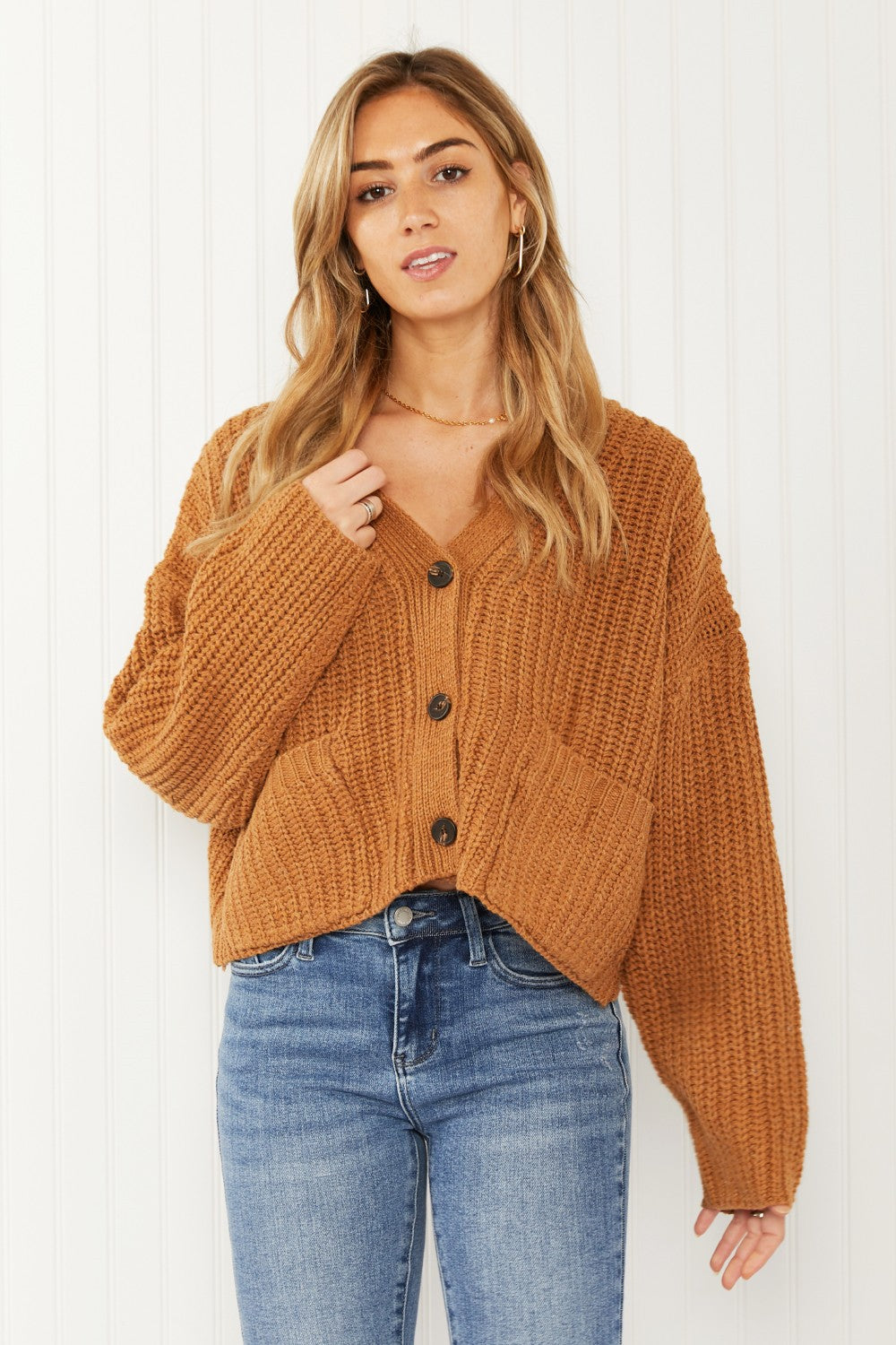 HYFVE Scenic Drive Cropped Cardigan
