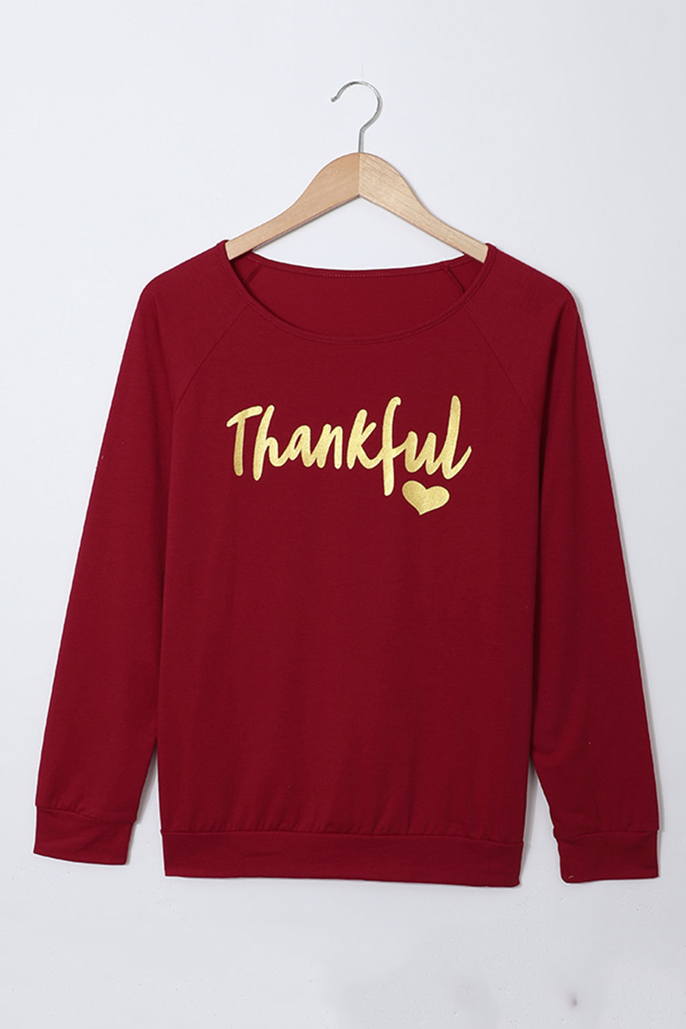 THANKFUL Raglan Sleeve Top