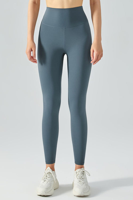 Breathable Yoga Leggings with Hidden Pocket