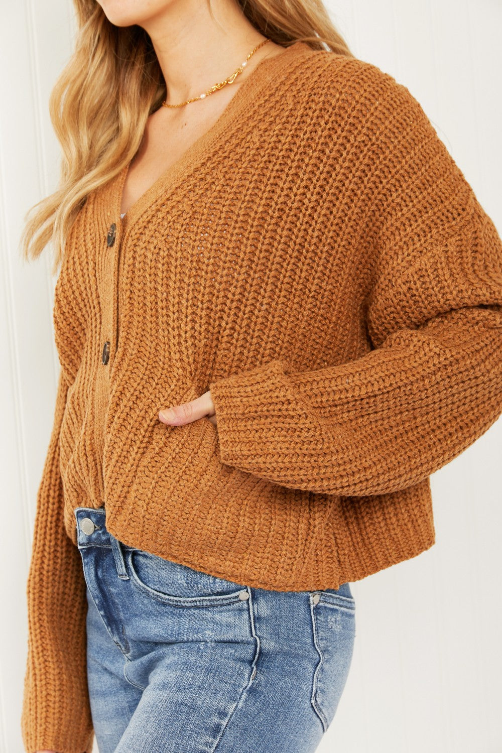 HYFVE Scenic Drive Cropped Cardigan
